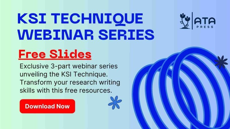 KSI Technique webinar slides atapress.org